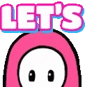 VamosJogarFallGuys animated emote