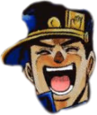 jotarolaugh emote