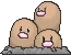 Dugtrio emote