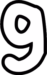 white_num_nine emote