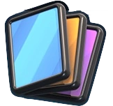 Cards static emote