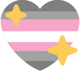 demigirl_shiny_heart_flag emoji