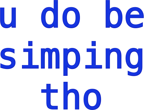 Simp emote