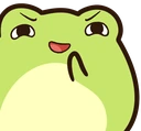 FrogSmug emote