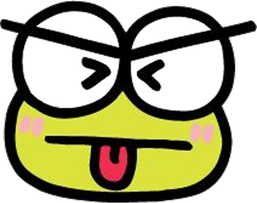 keroppi_yuck emote