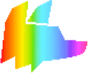 Rainbow_Fox_piel_art emote