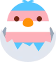 hatched_trans_chick emote
