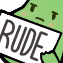 rude_sign_bean emote