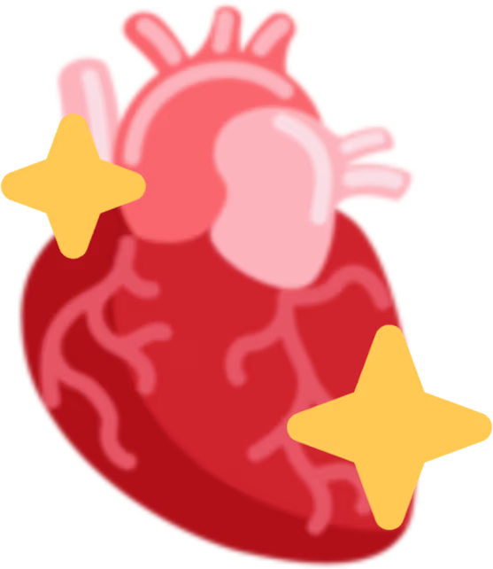 sparkling_anatomical_heart emote