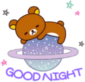 goodnight_rilakkuma emoji
