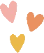 hearts emote