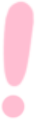 pinkexclamationmark static emote
