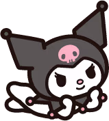 kuromi_laying emote
