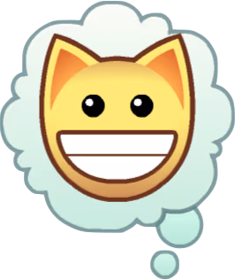 Animal_Jam_Thought_Smile emote