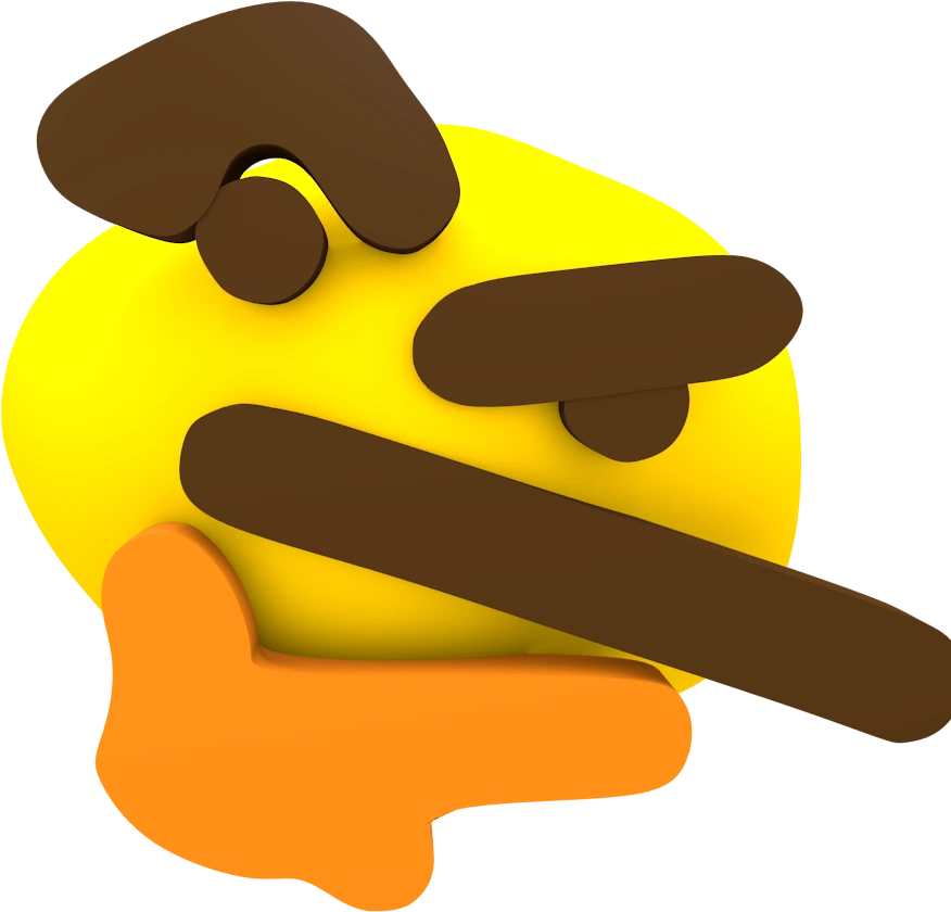 Thonking emoji