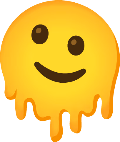 MeltingFaceEmoji emote