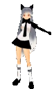 FoxgirlFloss emote