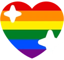 LGBTQHeart emote