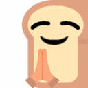 PrayingBread emote