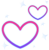 neon_sparkle_heart emote