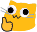 blobcatgooglythumbsup emote