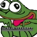 pepegSitIntoType emote