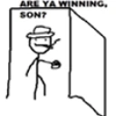 AreYaWinningSon emote