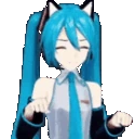 MikuNekoDance emote