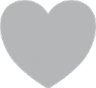 Gray_Heart emote