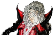 DraculaFacePalm emote
