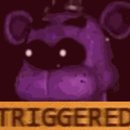 trigger_purple_freddy animated emote