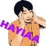 Haiyaa emote