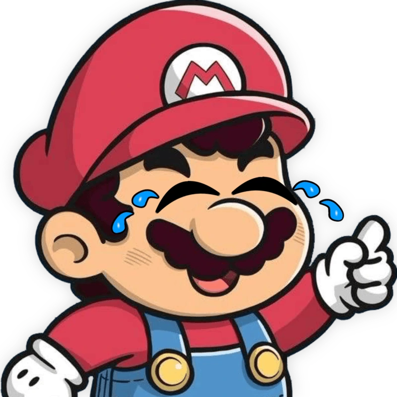 Mario_Laughing emoji