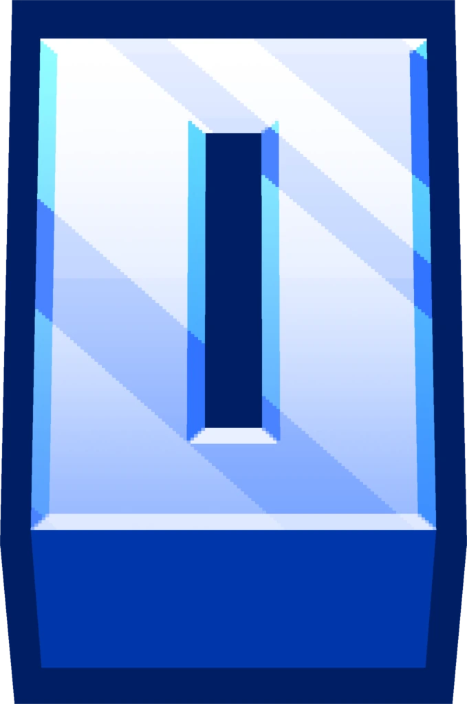 minecraft_blue_0 sticker