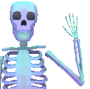 skeletonWave animated emote