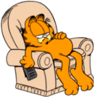 bored_garfield emote