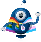 ResistBot_LGBTpride_TRANSpride emote