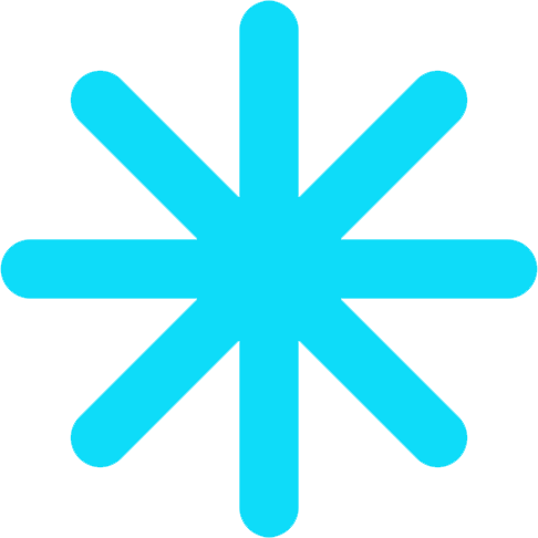 lightblueasterisk emote