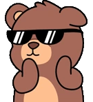 clap_glasses_brutal_bearish emote