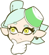 MarieThink emote