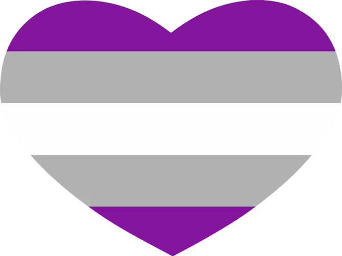 greysexualflagheart emote