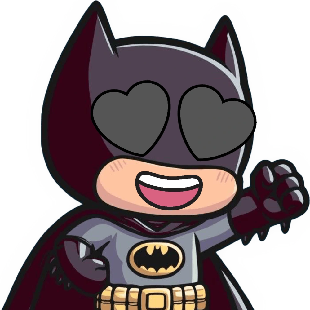 Batman_HeartBlackEyes emote