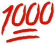 1000 emote