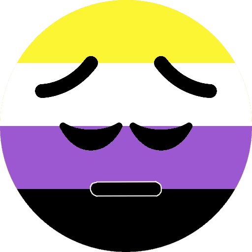 nonbinary_pensive emote