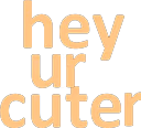 heyurcuter emote