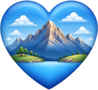 beautifulmountainheart emote