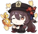 HuTaoKiss emote