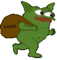 LOOTGoblin emote