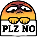 PLZNO emote