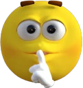 SHUSH emote